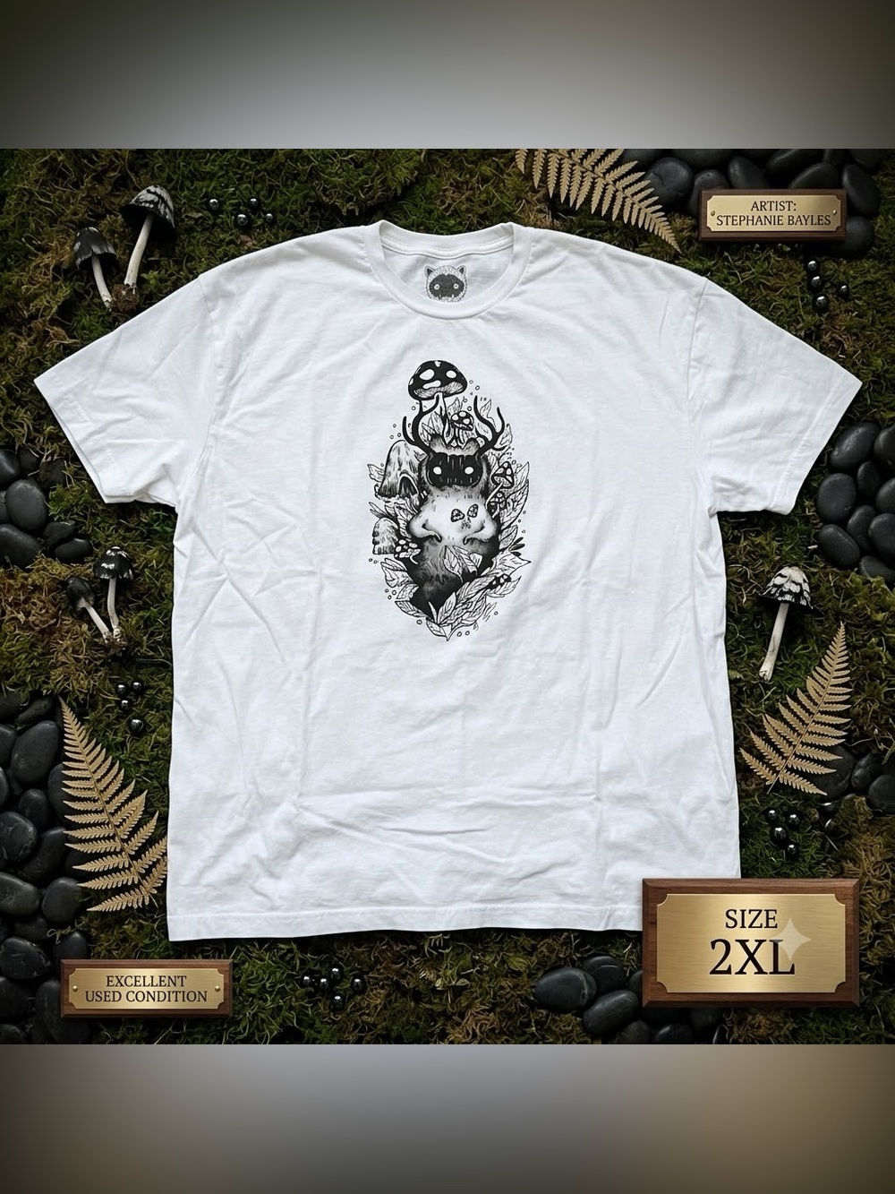 Stephanie Bayles - Forest Guardian Art Tee - 2XL
